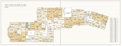  neer-apartment Neer Apartment Cluster Plan from 4th to 6th Floor
