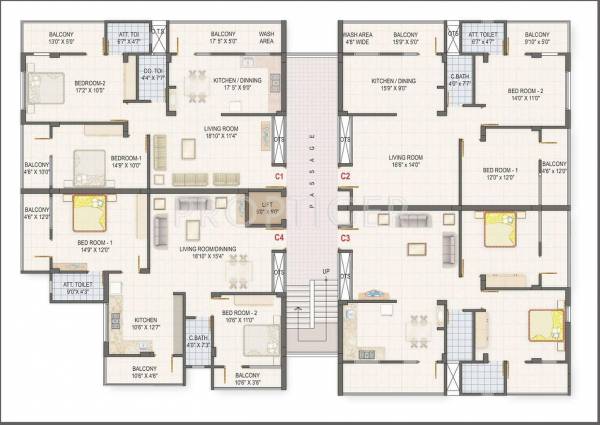 Images for Cluster Plan of Raghukul Earth Heights