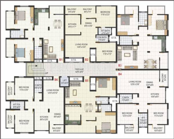 Images for Cluster Plan of Raghukul Earth Heights