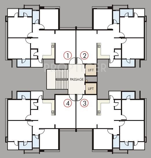 Images for Cluster Plan of Happy Home Nest Orchid