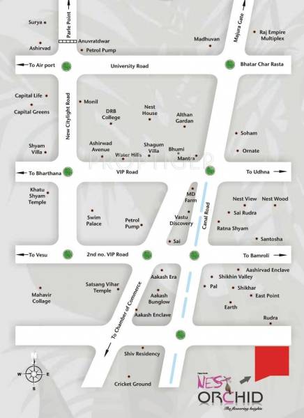 Images for Location Plan of Happy Home Nest Orchid