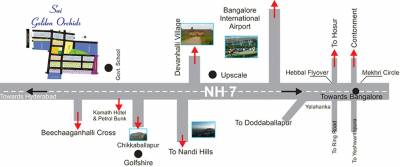 Images for Location Plan of Aastha Sai Golden Orchid