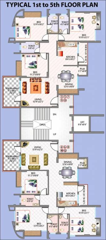 Images for Cluster Plan of Nirman Classic