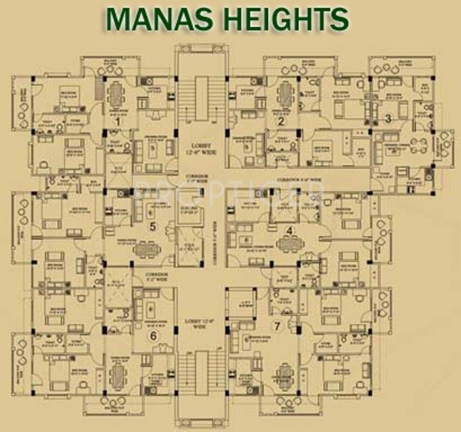 Images for Cluster Plan of Manas Heights
