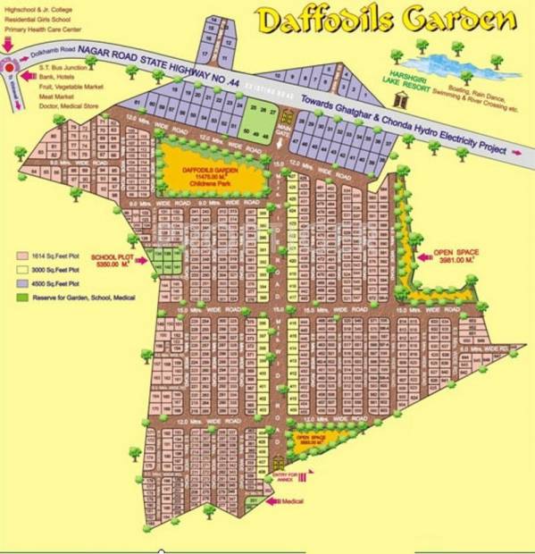 Images for Site Plan of Deepjyoti Realtors Daffodils Garden