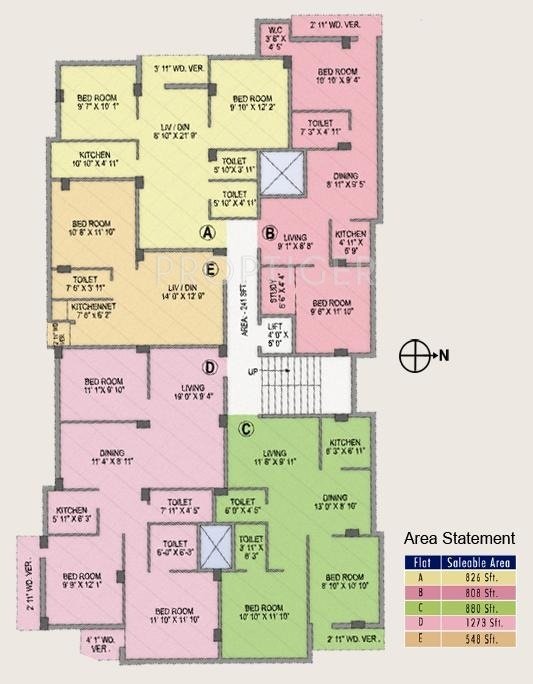 Images for Cluster Plan of Bhawani Group Apartment 2