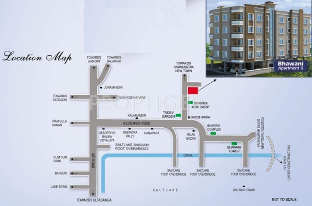 apartment 2 Images for Location Plan of Bhawani Group Apartment 2
