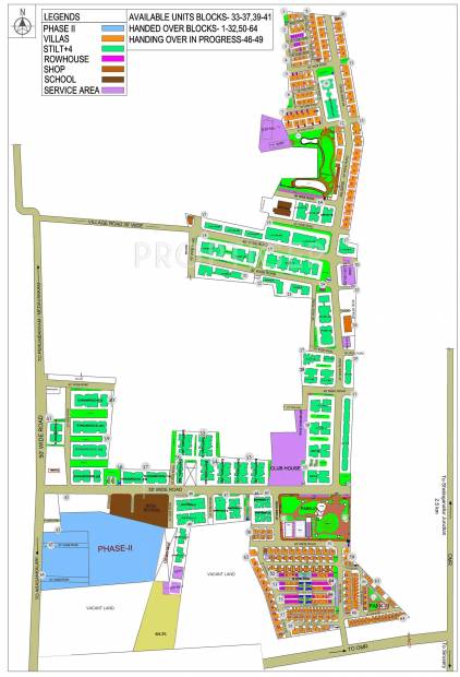 Images for Layout Plan of BSCPL Bollineni Hillside Villas