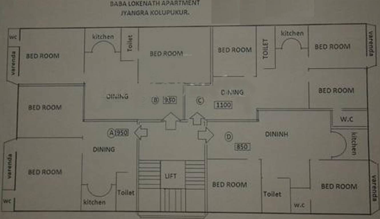 Images for Cluster Plan of Mohanta Baba Lokenath Apartment