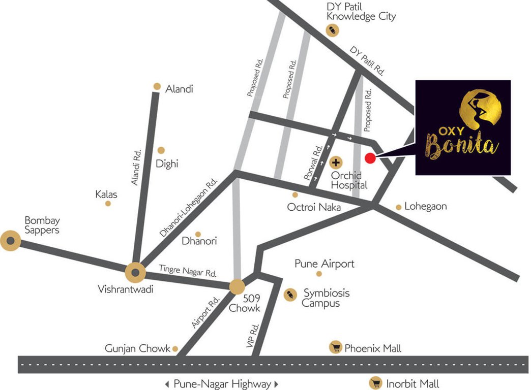 Images for Location Plan of Venkatesh Oxy Bonita