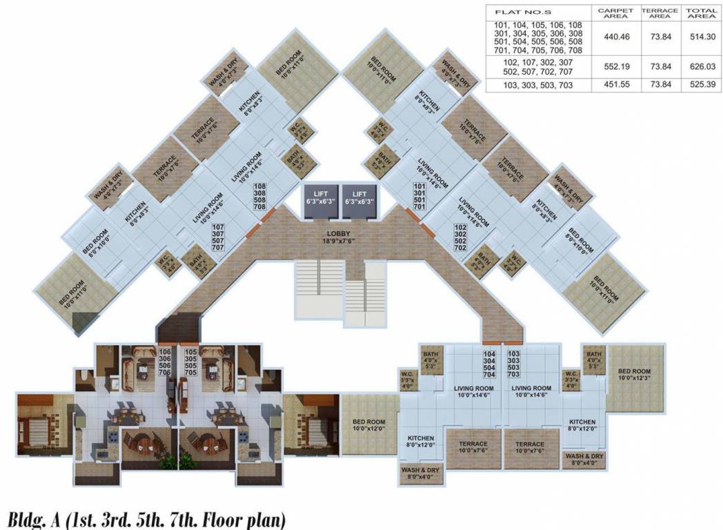 Images for Cluster Plan of Renuka Gulmohar Phase 2