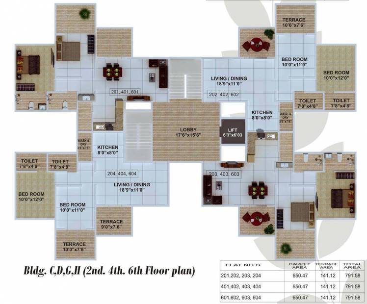 Images for Cluster Plan of Renuka Gulmohar Phase 2