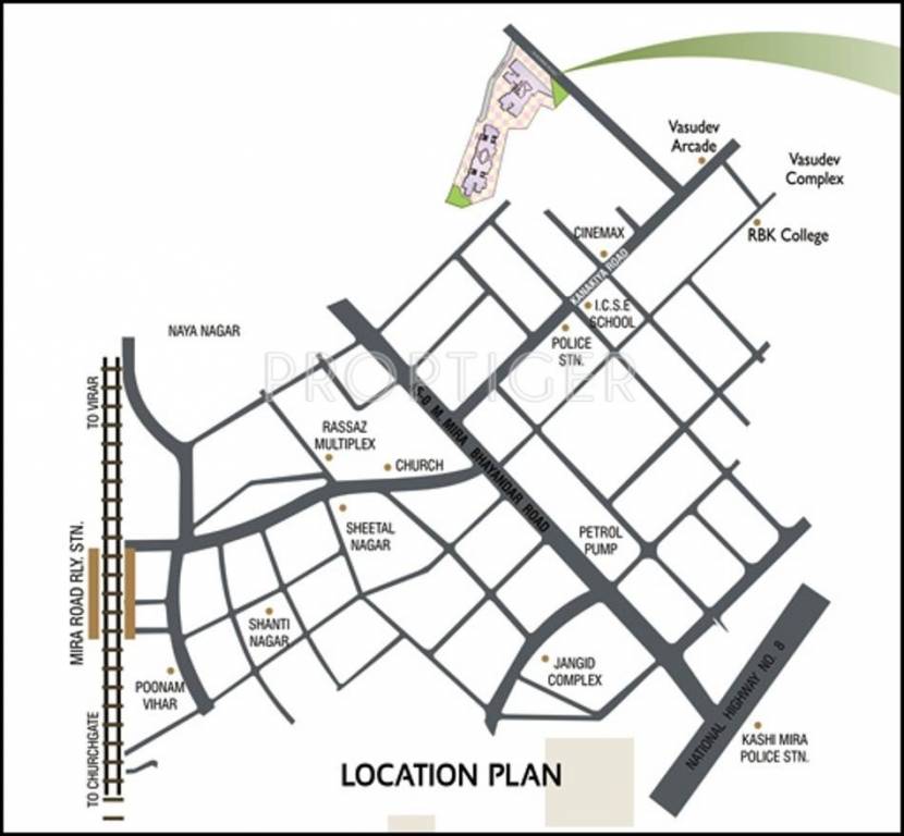 Images for Location Plan of Seven Eleven Regency