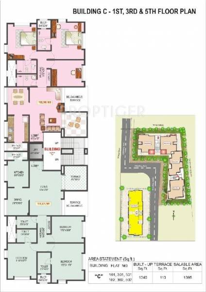 Images for Cluster Plan of OM Developers Vista Residency