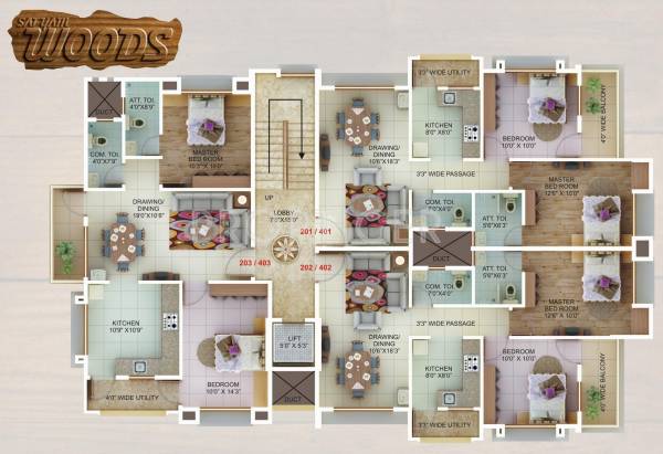 Images for Cluster Plan of Satyam Woods