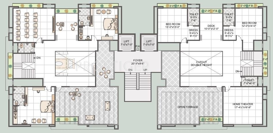 Images for Cluster Plan of Happy Home Vastu Luxuria
