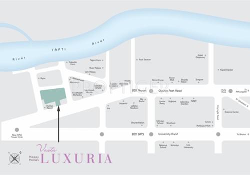  vastu-luxuria Images for Location Plan of Happy Home Vastu Luxuria