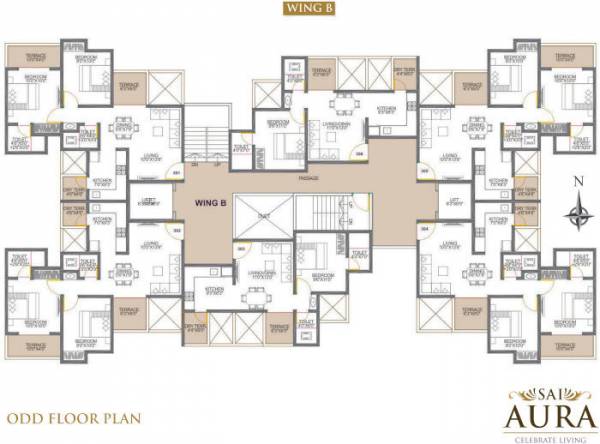  aura B Building Proposed Cluster Plan