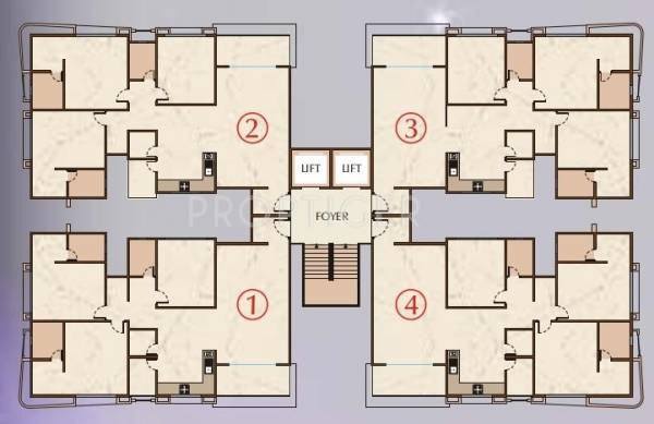  vastu-discovery Tower A Cluster Plan