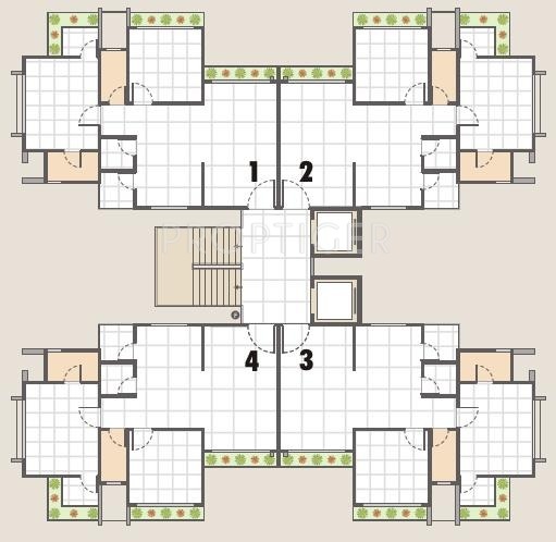 Images for Cluster Plan of Happy Home Nakshatra Platinum Images for Cluster Plan of Happy Home Nakshatra Platinum