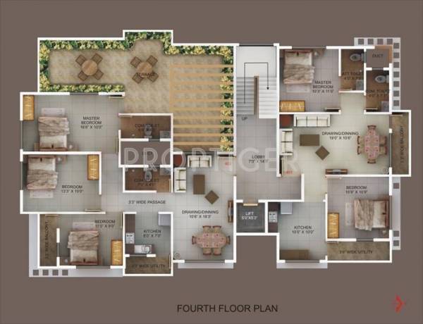 Images for Cluster Plan of Satyam Majestic