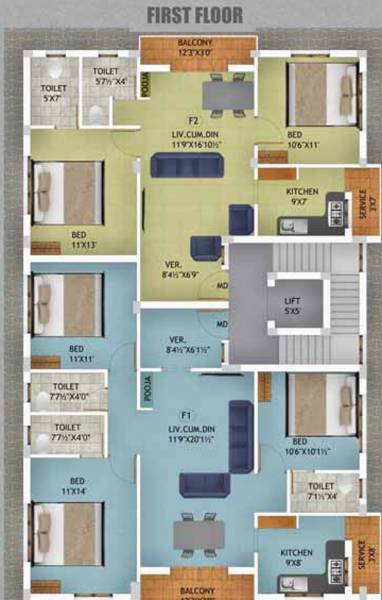 Images for Cluster Plan of Nisha Vernisha