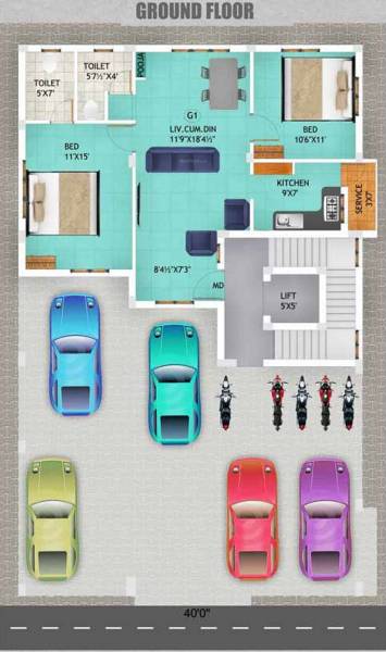 Images for Cluster Plan of Nisha Vernisha