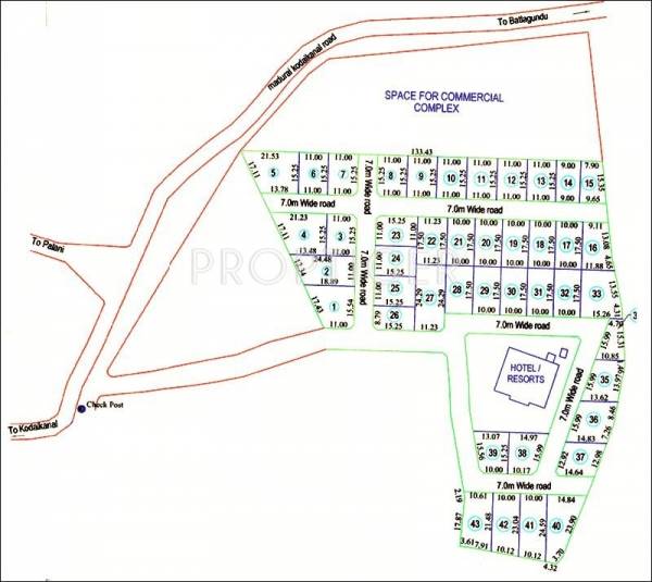 Layout Plan Sai Sri Saraswathi Constructions Green Garden Layout Plan