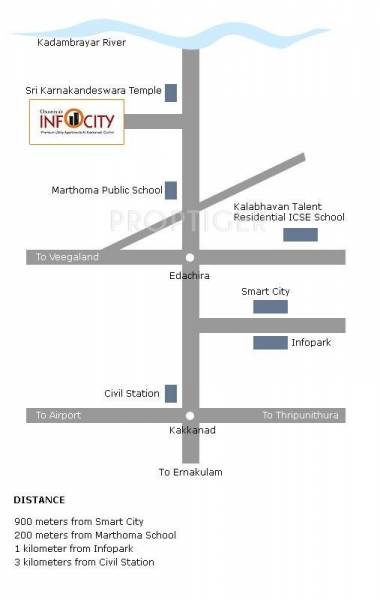 Location Plan Oxoniya Builders Infocity Vintage Location Plan