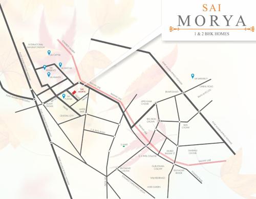  morya Images for Location Plan of Sai Morya