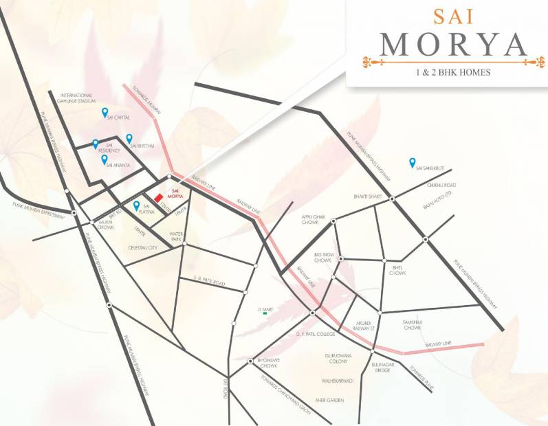  morya Images for Location Plan of Sai Morya