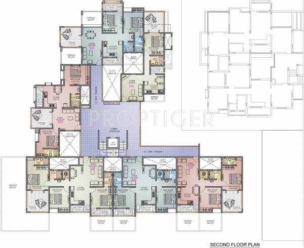 Om Ganesh Constructions Sachi Residency Phase II Cluster Plan