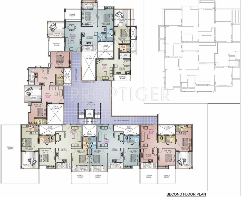 Om Ganesh Constructions Sachi Residency Phase II Cluster Plan