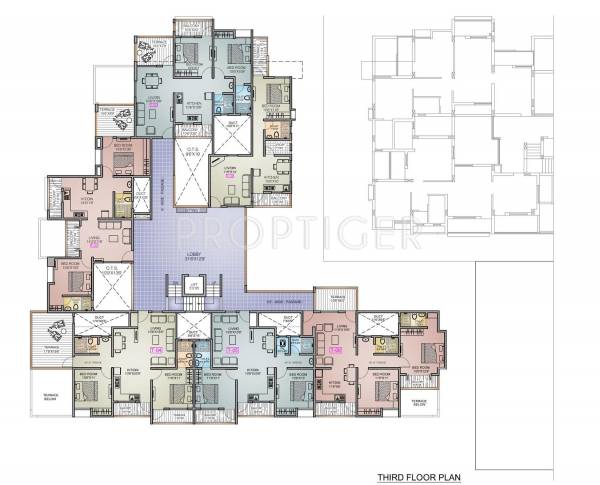 Om Ganesh Constructions Sachi Residency Phase II Cluster Plan