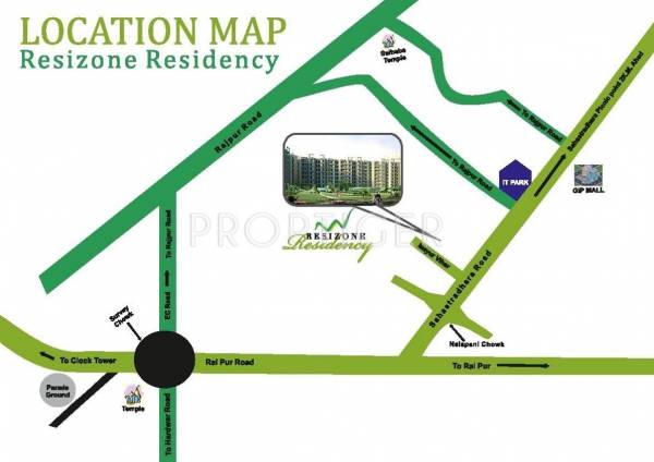 Images for Location Plan of Resizone Resizone Residency Images for Location Plan of Resizone Resizone Residency