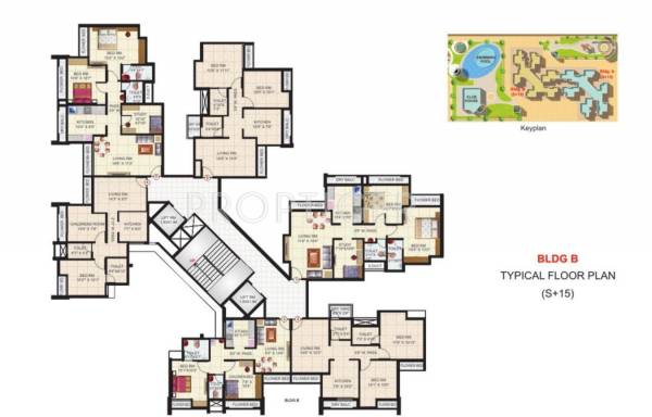 Images for Cluster Plan of Satya Realtors Shree Satya Shankar Residency