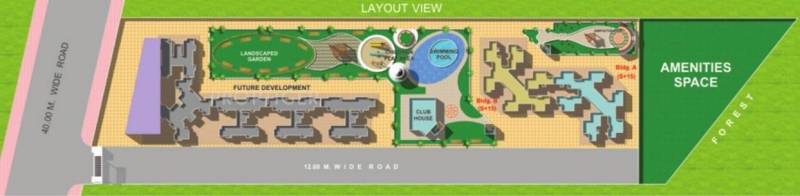 Images for Layout Plan of Satya Realtors Shree Satya Shankar Residency