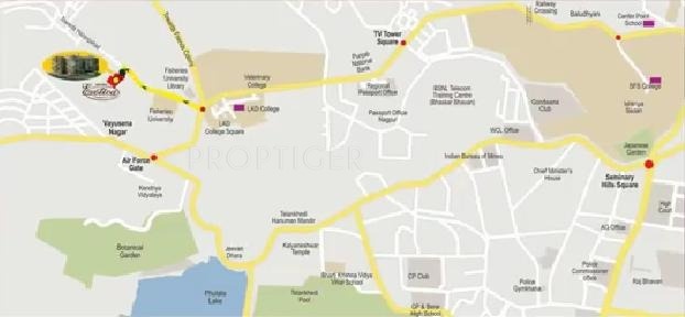 Images for Location Plan of Satyam Exotica