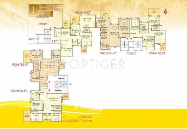 Images for Cluster Plan of Gajanan Chintamani Heights