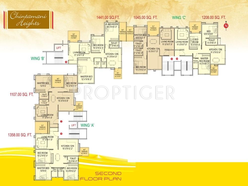 Images for Cluster Plan of Gajanan Chintamani Heights