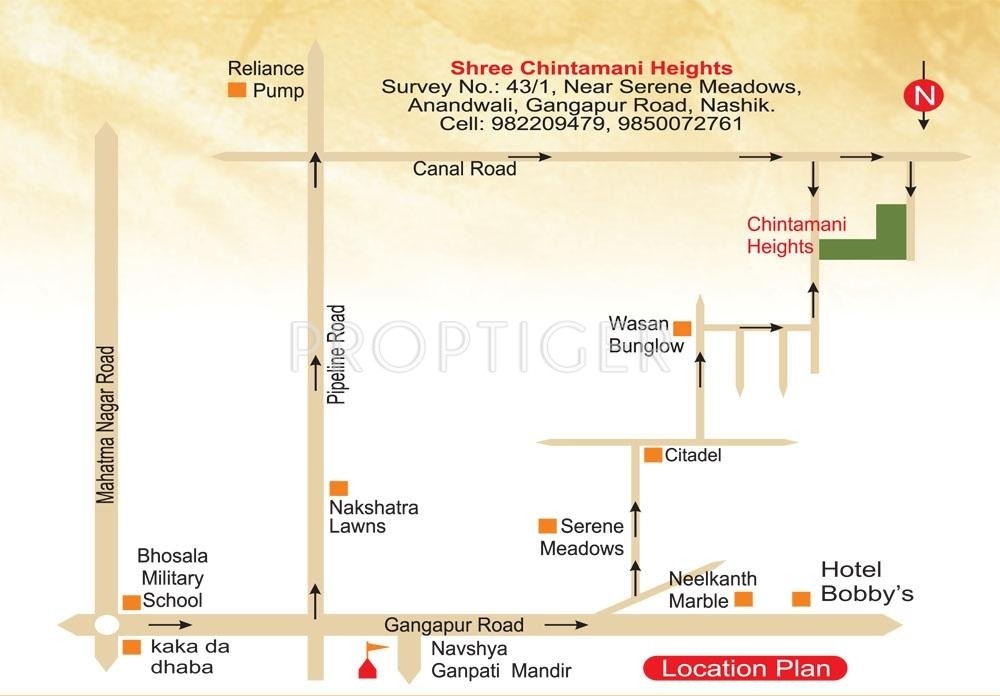 Images for Location Plan of Gajanan Chintamani Heights