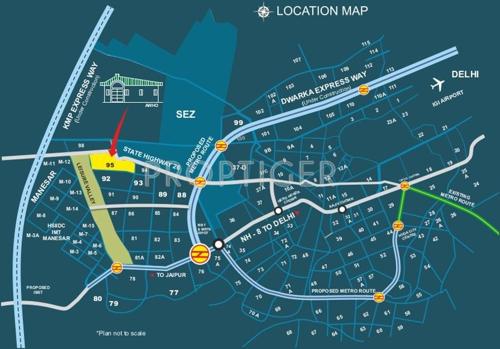  awho Images for Location Plan of Ramprastha AWHO