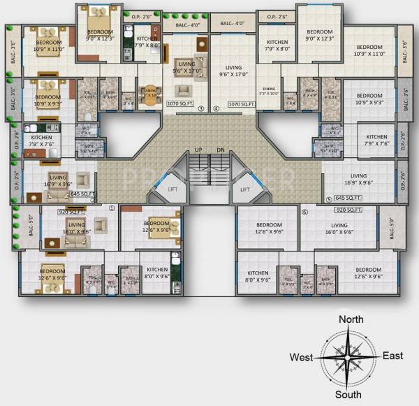 Images for Cluster Plan of Motwani Mayur Heights