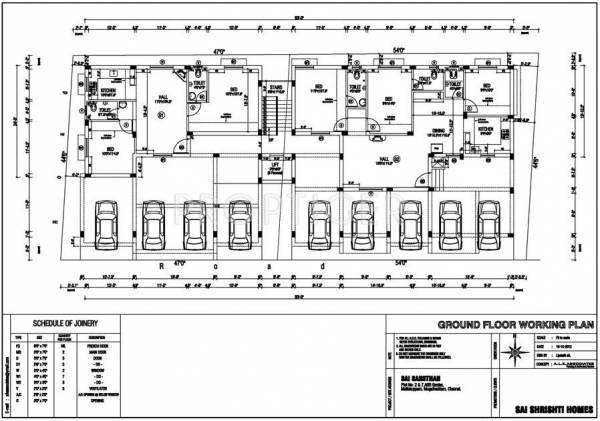 sai shrishti homes Sansthan Cluster Plan