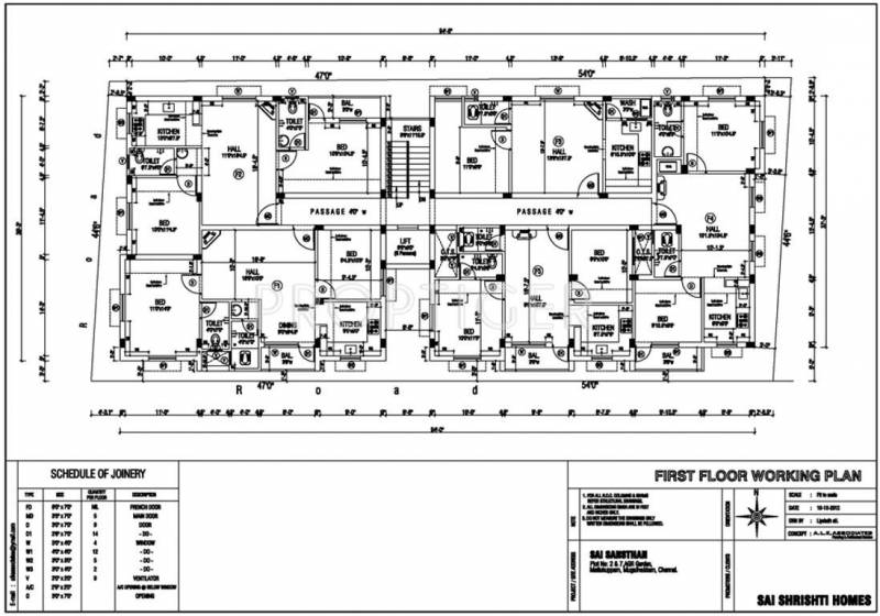 sai shrishti homes Sansthan Cluster Plan