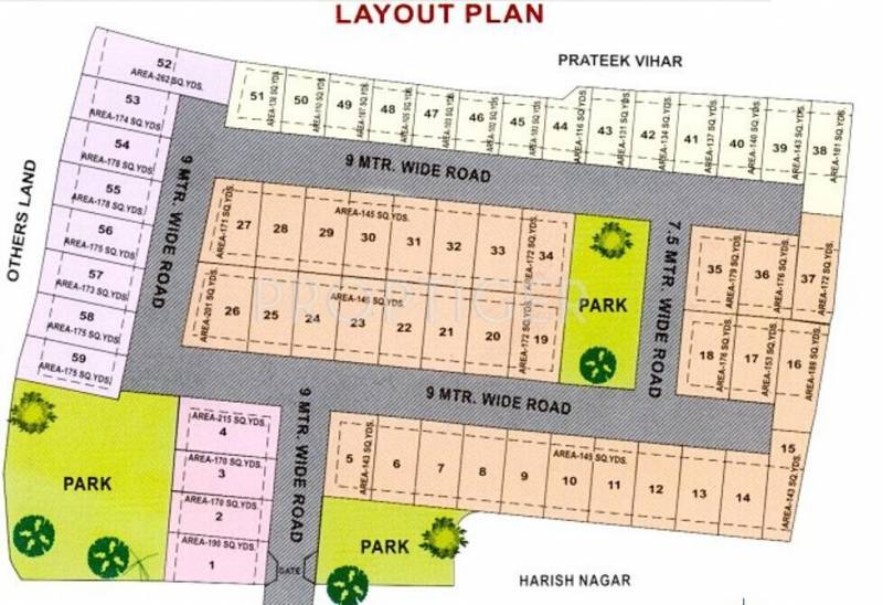 Images for Layout Plan of Anupam Greens Plots
