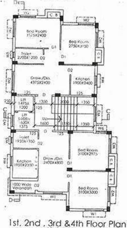 Images for Cluster Plan of Salil S R Twins