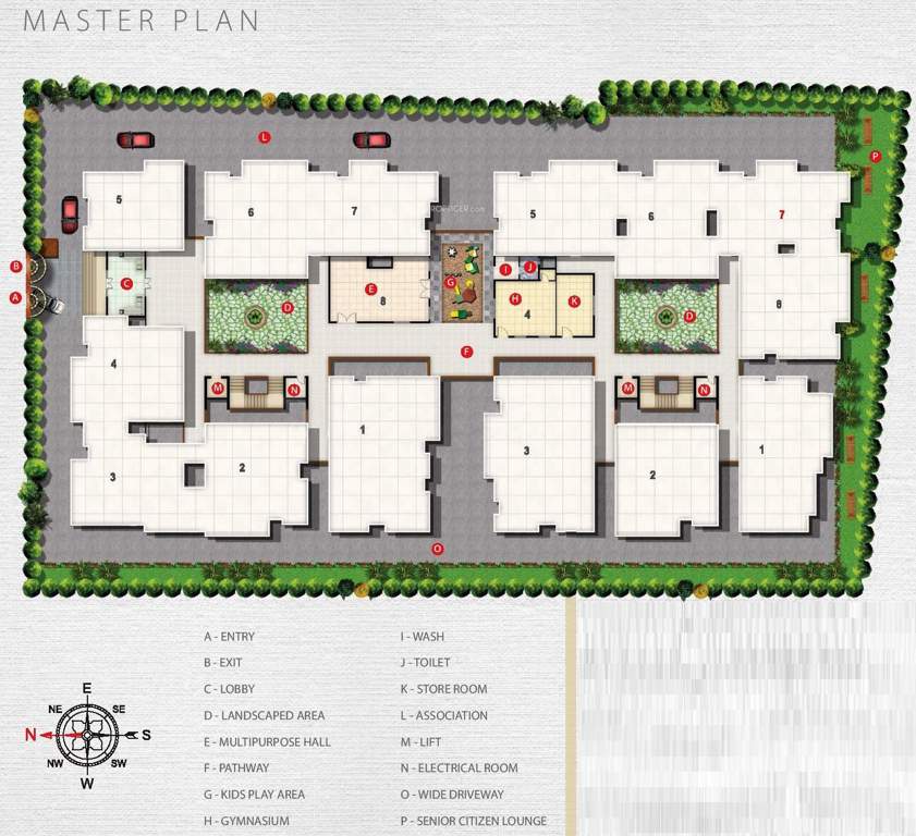  sri sai jingle heights Master Plan