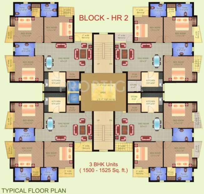 Giriraj Group Shri Krishna Sharanam Cluster Plan