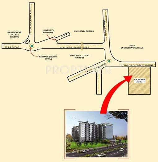  residence-tower Location Plan